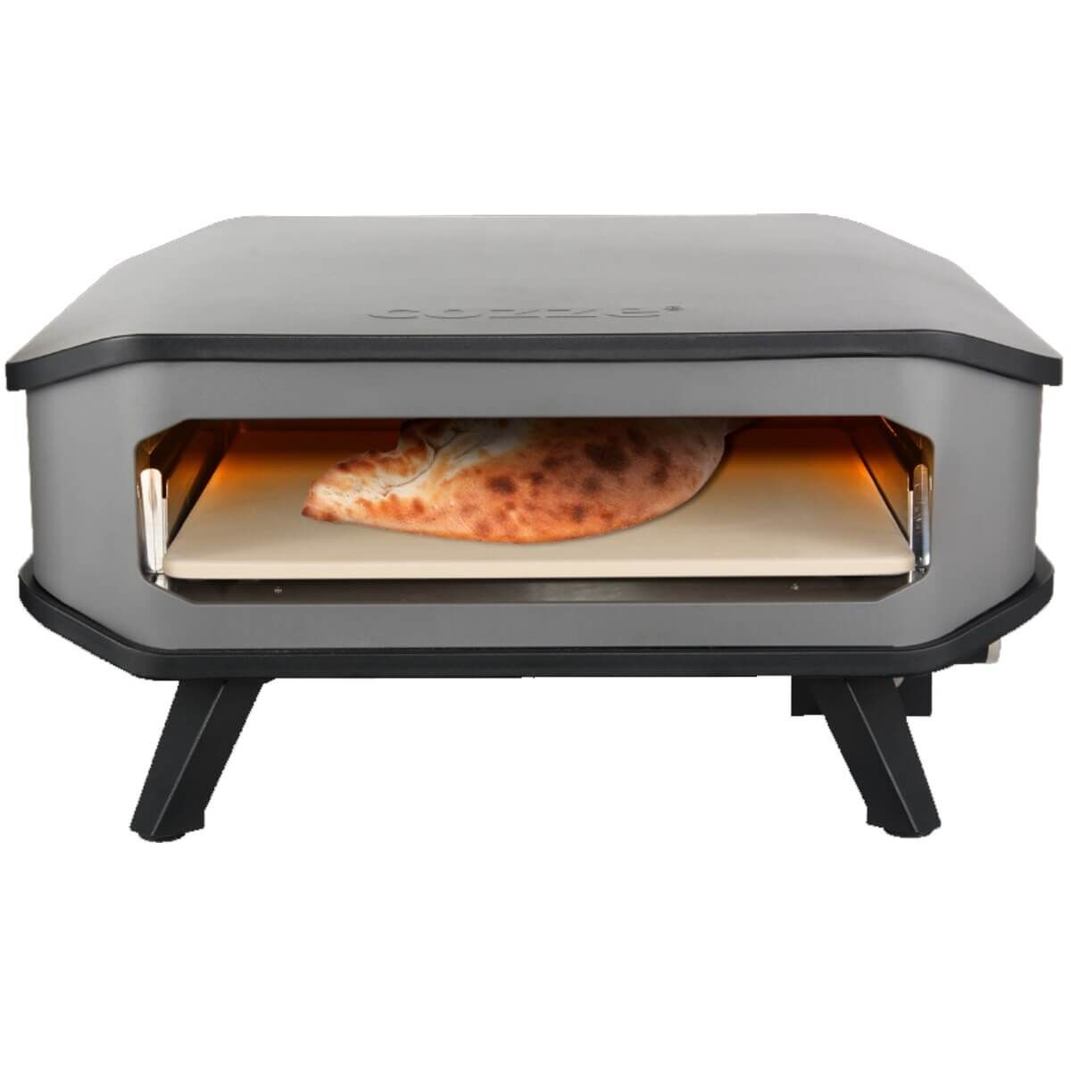 Cozze 17" Pizza-Gas-Ofen, 42x42 cm Pizzastein